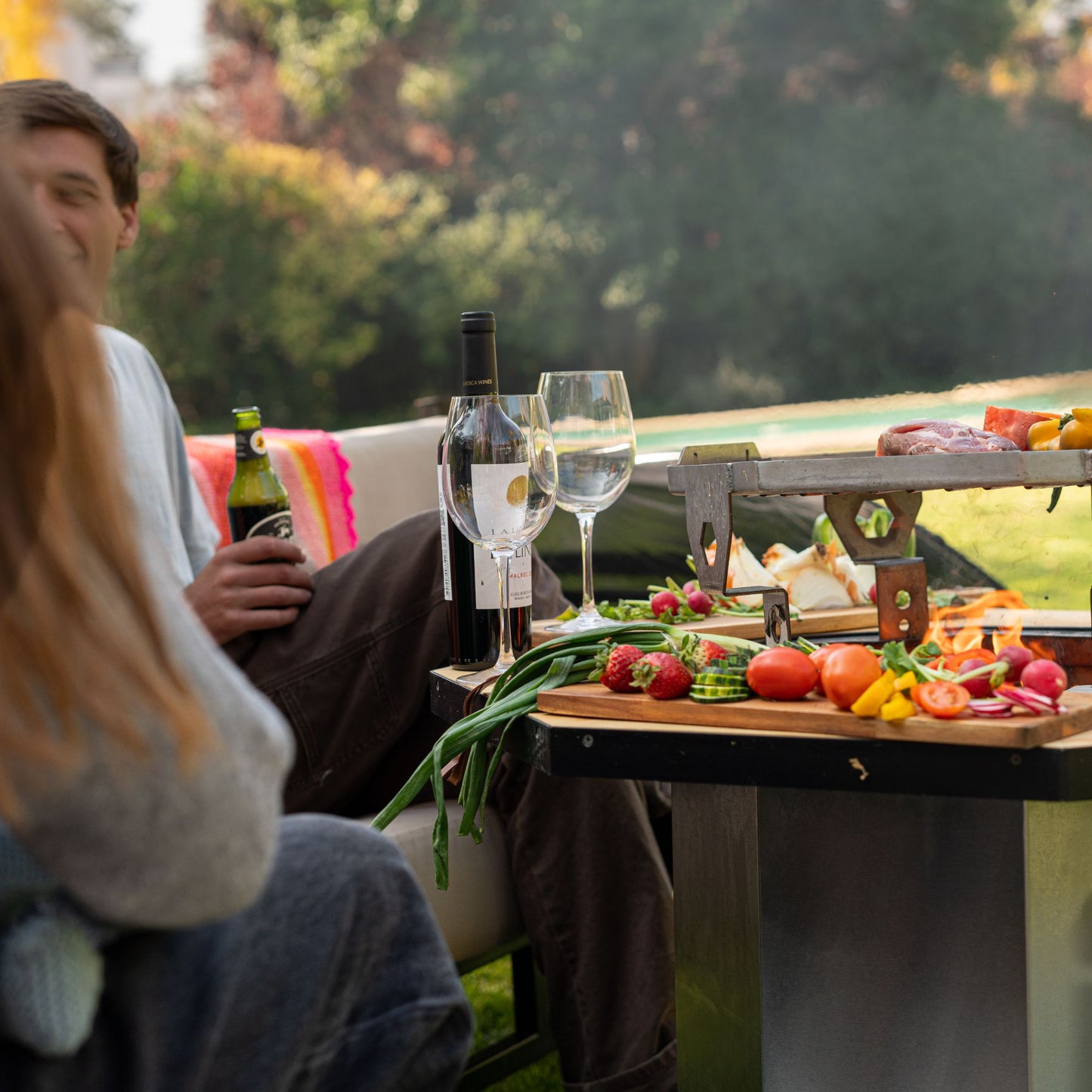 Parrilla para Brasero Sin Humo